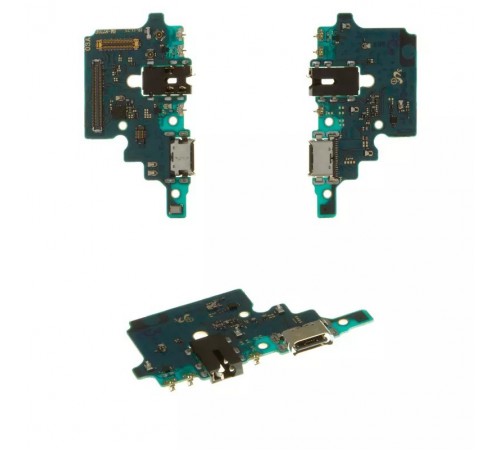 Шлейф для Samsung N770 Galaxy Note 10 Lite, коннектора зарядки, коннектора навушників, мікрофона, плата зарядки, High Copy