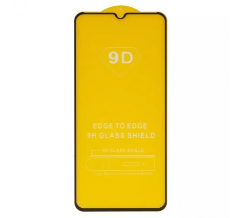 Захисне скло для Tecno Spark 8P, Spark 8T, Spark 9 Pro; Infinix Hot 11, сумісне з чохлом, Full Glue, (без упаковки), чорний