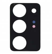 Скло камери для Samsung N985F Galaxy Note 20 Ultra, чорне, без рамки