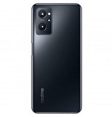 Задня панель корпуса для Realme 9i, чорна + скло камери
