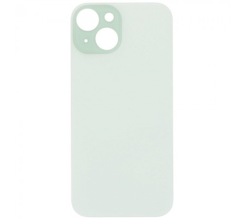 Задня панель корпусу для iPhone 15, зелена, не потрібно знімати скло камери, Original (PRC), big hole
