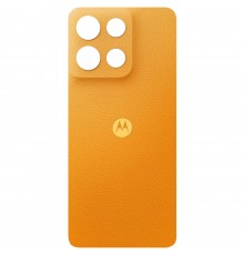 Задняя панель корпуса для Motorola Moto G15 XT2521-3, Moto G15 Power XT2521-5, оранжевая (Sunrise Orange)
