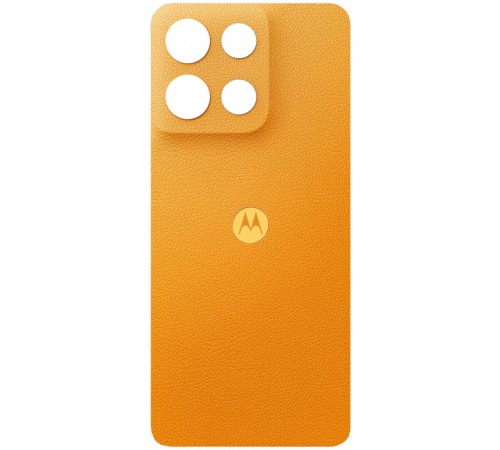 Задняя панель корпуса для Motorola Moto G15 XT2521-3, Moto G15 Power XT2521-5, оранжевая (Sunrise Orange)