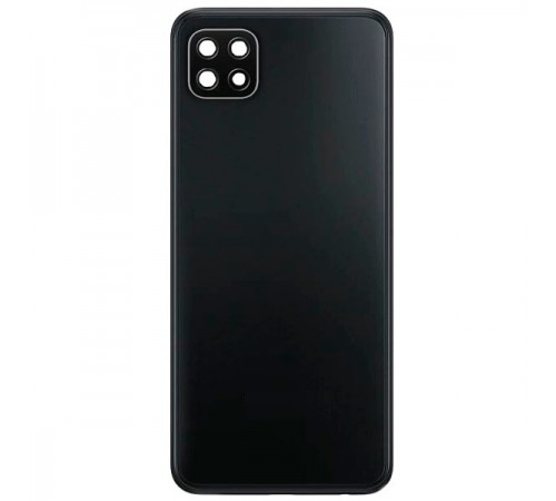 Задняя панель корпуса для Samsung A226 Galaxy A22 5G, серая + стекло камеры
