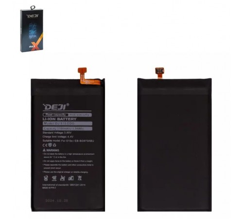 Акумулятор Deji EB-BG970ABU для Samsung G970 Galaxy S10e, Li-ion, 3,85 В, 3100 мАг, DJS10EDG