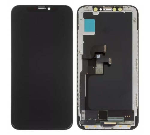 Дисплей для iPhone X, чорний, з рамкою, Original (PRC), Self-welded OEM Дисплей для iPhone X, чорний, з рамкою, Original (PRC), Self-welded OEM