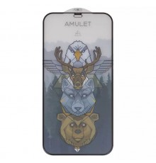 Захисне скло iNobi Amulet для Apple iPhone 12 Pro Max, Full Glue, Anti-Static, (без упаковки), чорне 