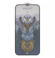 Защитное стекло iNobi Amulet для Apple iPhone 12 Pro Max, Full Glue, Anti-Static, (без упаковки), черный