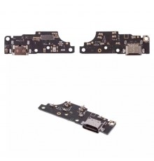 Шлейф для Motorola Moto E32, коннектора зарядки, микрофона, плата зарядки, High Copy
