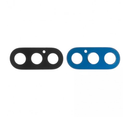 Стекло камеры для iPhone X, XS, XS Max, черное, без рамки