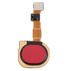 Шлейф для Samsung A115 Galaxy A11, сканера отпечатка пальца (Touch ID), красный