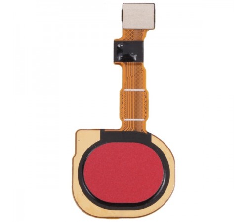 Шлейф для Samsung A115 Galaxy A11, сканера отпечатка пальца (Touch ID), красный