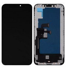 Дисплей для iPhone XS, черный, с рамкой, High Copy (OLED), ZY OEM hard