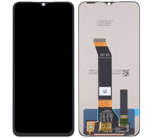 Дисплей для Xiaomi Poco M4 5G, Poco M5 4G, Redmi 10 5G, Redmi Note 11E, черный, без рамки, Original (PRC)