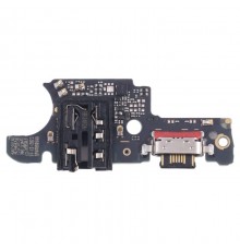 Шлейф для Motorola Moto G54 XT2343, Moto G54 Power, коннектора зарядки, коннектора наушников, микрофона, плата зарядки, Original (PRC)