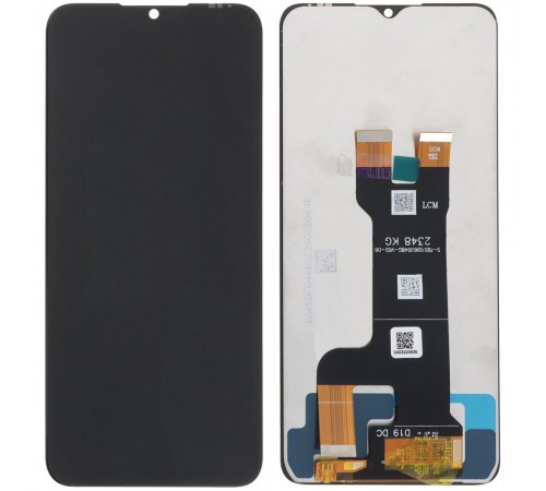 Дисплей для ZTE Blade A73 5G, чорний, без рамки, High Copy