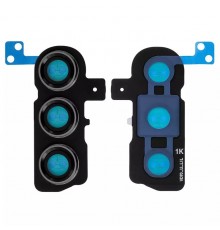 Стекло камеры для Samsung S916 Galaxy S23 Plus, черное, с рамкой