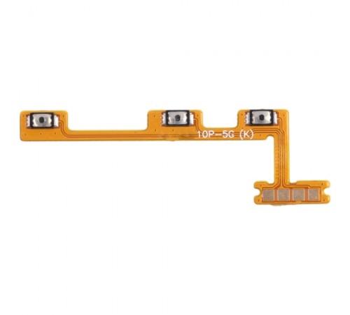 Шлейф для Realme 10 Pro, кнопки вмикання, кнопок гучності звуку