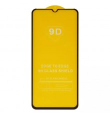 Захисне скло для Realme C25; Oppo A16, сумісне з чохлом, Full Glue, (без упаковки), чорний