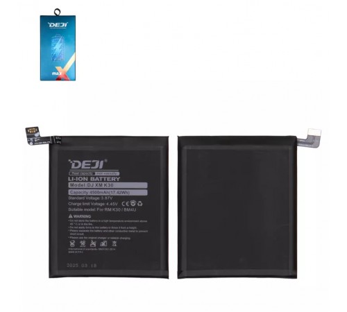 Аккумулятор Deji BM4U для Xiaomi Redmi K30 Ultra, Li-ion, 3,87 B, 4500 мАч