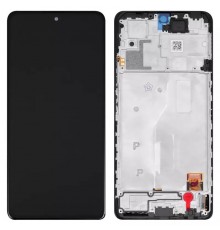Дисплей для Xiaomi Redmi Note 10 Pro, чорний, з рамкою, Original (PRC)