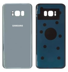 Задняя панель корпуса для Samsung G955F Galaxy S8 Plus, серебристая (Arctic Silver), Original (PRC)