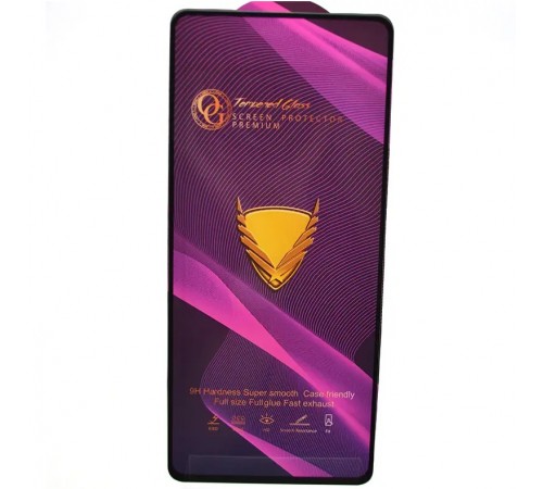 Захисне скло для Xiaomi Poco X4 Pro, Poco F5 Pro, Redmi Note 10 Pro 4G, Redmi Note 11 Pro, Redmi Note 11 Pro Plus 5G, Redmi Note 12 Pro 4G, 9H, Golden Armor OG, Full-Screen, Full Glue, без упаковки, чорний