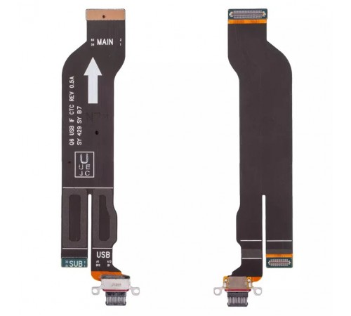 Шлейф для Samsung F956 Galaxy Z Fold 6, коннектора зарядки, Original (PRC)