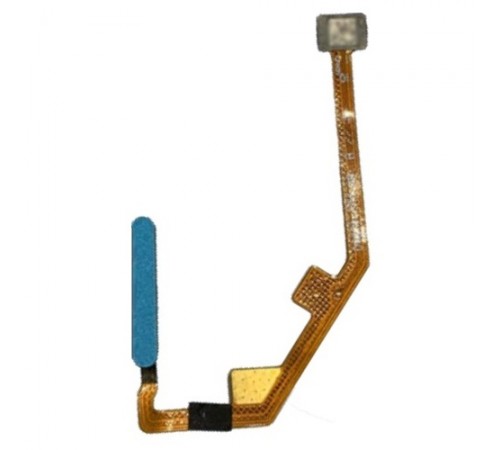 Шлейф для Tecno Camon 19 Pro (CI8), сканера відбитка пальця (Touch ID), голубий (Polar Blue), Original (PRC)