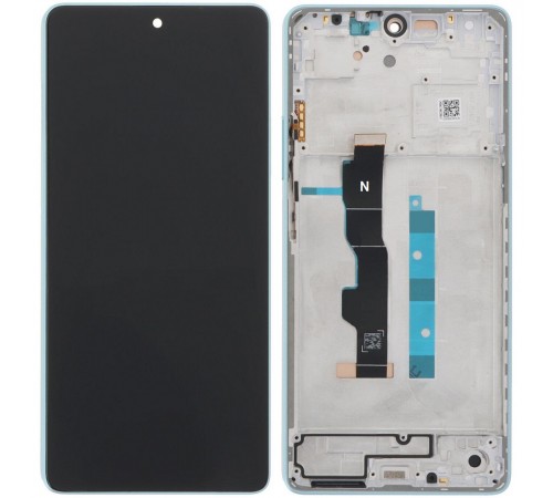 Дисплей для Xiaomi Redmi Note 13 5G, синій (Ocean Teal), з рамкою, Original (PRC) Дисплей для Xiaomi Redmi Note 13 5G, синій (Ocean Teal), з рамкою, Original (PRC)