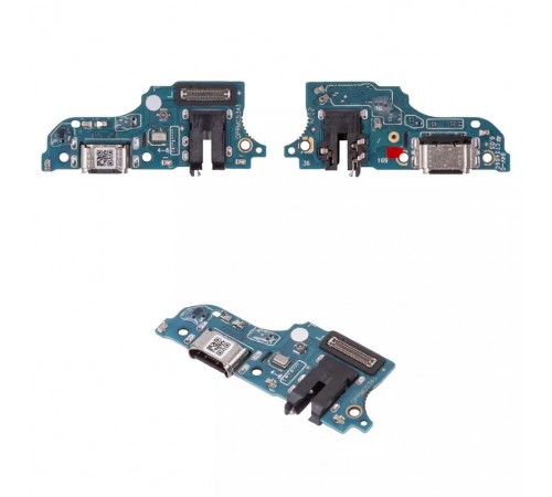 Шлейф для Realme C53 NFC, конектора зарядки, конектора навушників, мікрофона, плата зарядки, High Copy