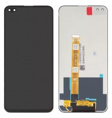 Дисплей для Realme 6 Pro, чорний, без рамки, High Copy, RMX2061, RMX2063, 36672C_1051000019