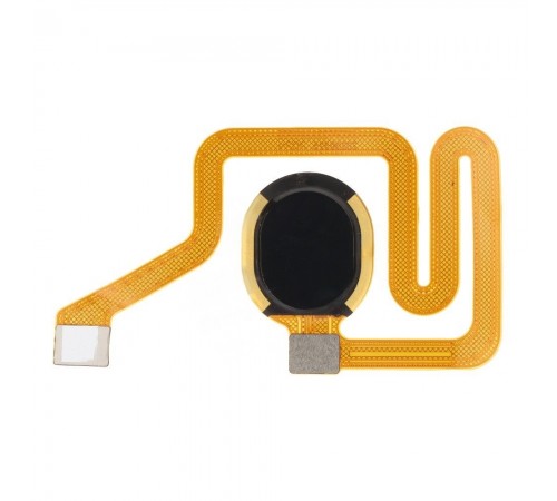 Шлейф для ZTE Blade A7S (2020), V10, V10 Vita, сканера отпечатка пальца (Touch ID), черный