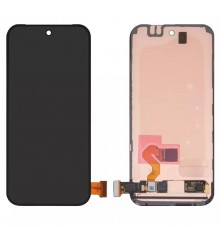 Дисплей для Google Pixel 9, черный, с рамкой, Original (PRC), G2YBB, GUR25, G1B60