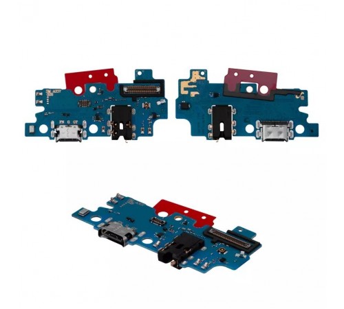 Шлейф для Samsung A307F/DS Galaxy A30s, коннектора зарядки, микрофона, плата зарядки, High Copy