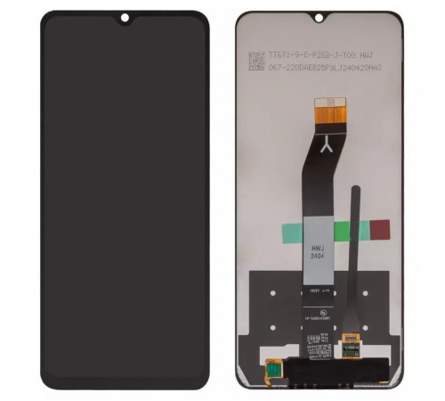 Дисплей для Xiaomi Poco C61, Redmi A3, Redmi A3x, чорний, без рамки, (Box), 23129RN51X, 23129RN51H, 2312BPC51H