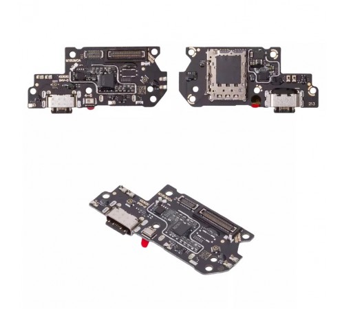 Шлейф для Xiaomi Redmi Note 12 Pro Plus, коннектора зарядки, микрофона, плата зарядки