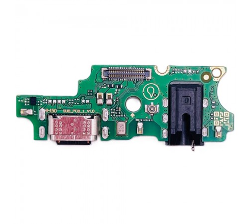 Шлейф для Tecno Spark 20 Pro (KJ6), коннектора зарядки, коннектора наушников, микрофона, плата зарядки