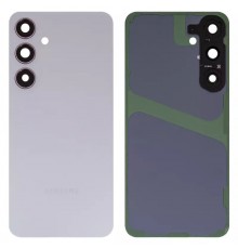 Задняя панель корпуса для Samsung S926 Galaxy S24 Plus, серая (Marble Grey) + стекло камеры