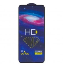 Захисне скло ASP для Xiaomi Poco M6 Pro 5G, Redmi 12, Redmi 12 5G, Redmi 13, 0,33 мм 9H, сумісне з чохлом, Full Glue, чорний, HD+