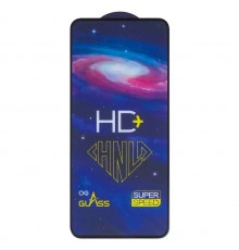 Защитное стекло ASP для Xiaomi Poco M6 Pro 5G, Redmi 12, Redmi 12 5G, Redmi 13, 0,33 мм 9H, совместимо с чехлом, Full Glue, черный, HD+
