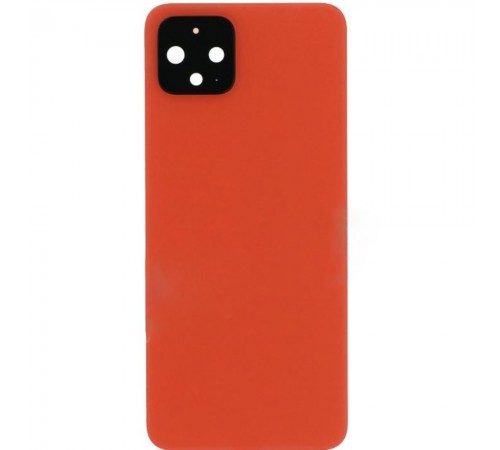 Задняя панель корпуса для Google Pixel 4 XL оранжевая, Oh So Orange + стекло камеры