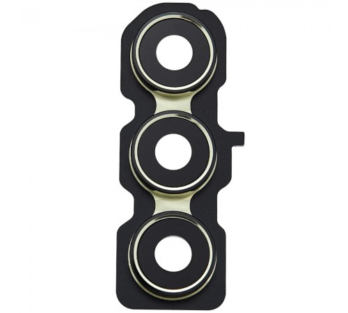 Скло камери для Samsung A556 Galaxy A55, жовте (Lemon), з рамкою