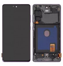 Дисплей для Samsung G780 Galaxy S20 FE, лавандовый, с рамкой, Original (PRC)