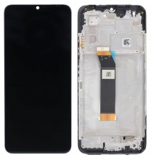 Дисплей для Xiaomi Poco M4 5G, Poco M5 4G, Redmi 10 5G, Redmi Note 11E, черный, с рамкой, Original (PRC)