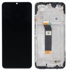 Дисплей для Xiaomi Poco M4 5G, Poco M5 4G, Redmi 10 5G, Redmi Note 11E, чорний, з рамкою, Original (PRC)