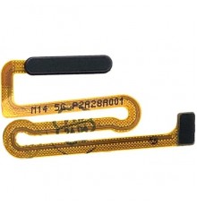 Шлейф для Samsung M146 Galaxy M14, кнопки включения, сканера отпечатка пальца (Touch ID), синий (Navy Blue), Original (PRC)