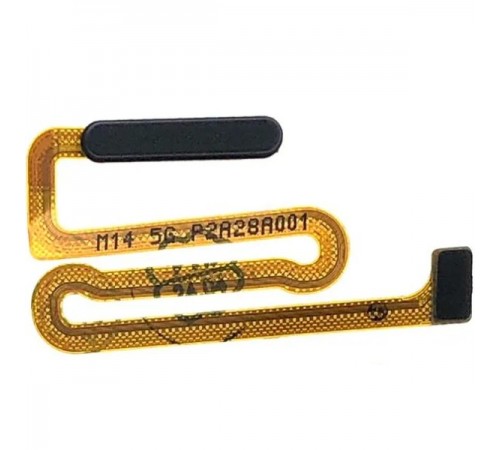 Шлейф для Samsung M146 Galaxy M14, кнопки включения, сканера отпечатка пальца (Touch ID), синий (Navy Blue), Original (PRC)