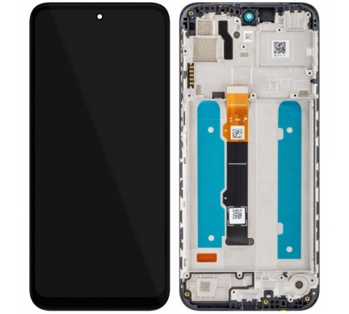 Дисплей для Motorola Moto G41 XT2167-2, чорний, з рамкою, High Copy (OLED)