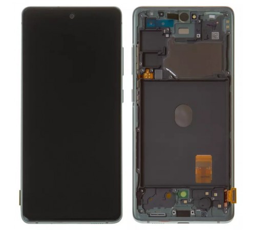 Дисплей для Samsung G780 Galaxy S20 FE, м’ятний, з рамкою, Original, сервісна упаковка, #GH82-24220D/GH82-24219D